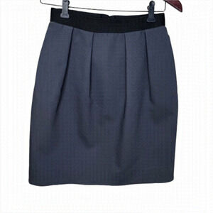 SIZE 4 COS Pleated Grey Skirt with pockets